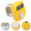 Manual Counter Clicker Counting Tool Yellow Plastic 1pcs 4