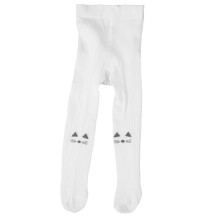 1 Pair Infant Tights Cotton White Moisture-Wicking