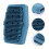 Soft Blue Silicone Baby Bath Brush Deep Clean and Massage Tool 7
