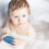 Soft Blue Silicone Baby Bath Brush Deep Clean and Massage Tool 6