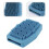 Soft Blue Silicone Baby Bath Brush Deep Clean and Massage Tool 9
