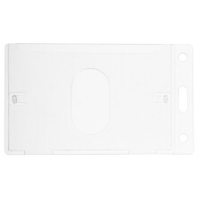 1set Badge Holder .93x2.36x0.12in Size For Easy Retrieval