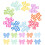 50 Pcs Crafts Button Sewing Accessory Buttons For Bow Shaped Clothes 1