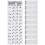10pcs Keyboard Stickers Russian Multi-Language Pvc 4