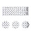 10pcs Keyboard Stickers Russian Multi-Language Pvc 3