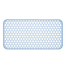 Silicone Iron Rest Pad Hair Straighteners Mat Sky-Blue 1set