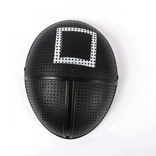 (original, square) Halloween explosive game play drama cosplay makeup strange triangle round square mask