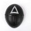 (original, triangle) Halloween explosive game play drama cosplay makeup strange triangle round square mask 1