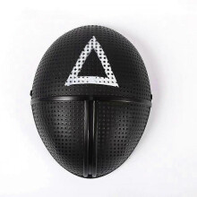 (Expansion payment, triangle) Halloween explosive game play drama cosplay makeup strange triangle round square mask