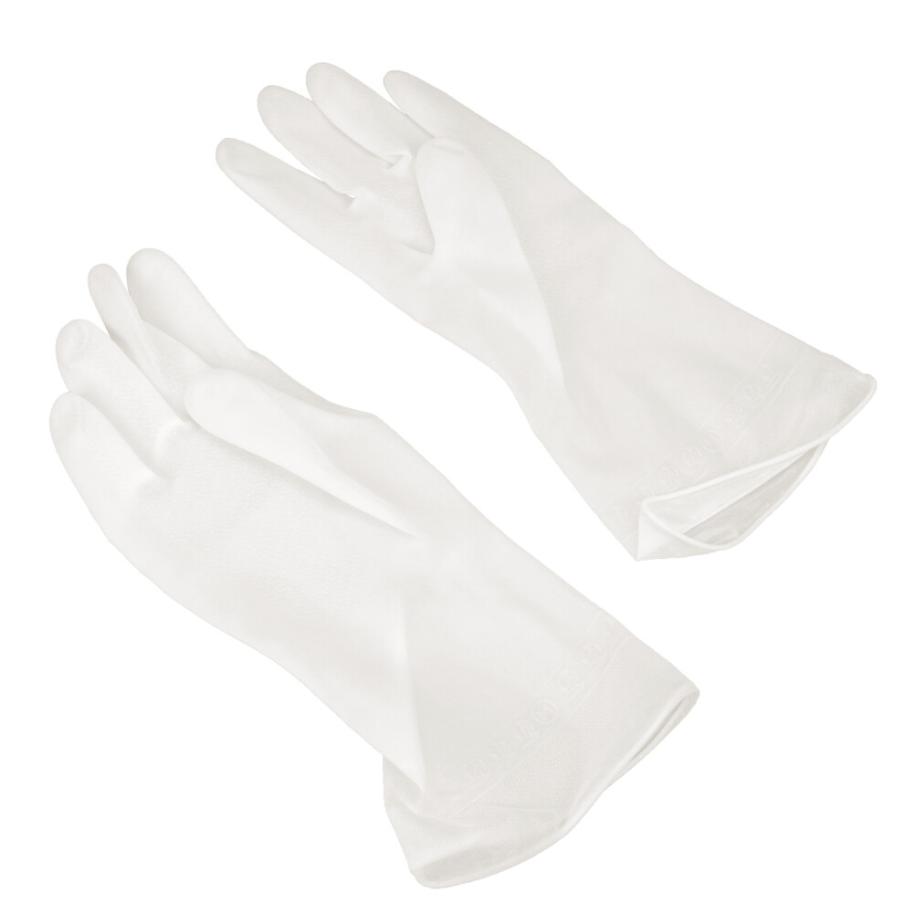 2 Pairs Dishwashing Cleaning Non-Slip Housework White-image-OPC-PJX7ZFX-NEW