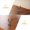 2 Pcs Baseball Bat Wall Mount Wall-Mounted Hole Label Black 6