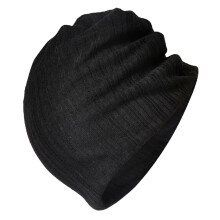 Cap Headwear Turbans Scarf Turbano Turban Cotton Black 1set