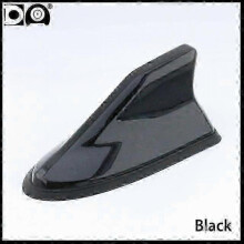 (Black) Seat Ibiza Waterproof Shark Fin Antenna for Stronger Car Radio Signal