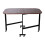 Living And Home (Dark Brown) 120*80cm Folding Drop Leaf Table with 6 Wheels 6