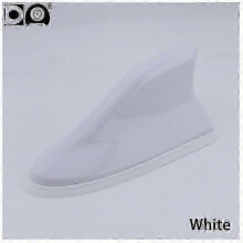 (White) Seat Ibiza Waterproof Shark Fin Antenna for Stronger Car Radio Signal