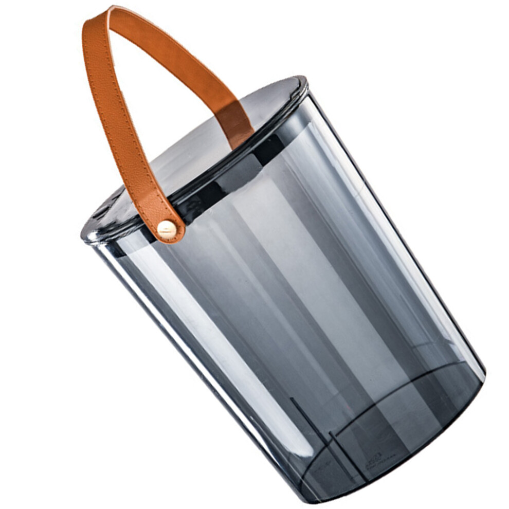 Trash Can With Lid Wastebasket Office High Capacity