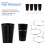 4Sets Durable Pegboard Cup Organizers and Hooks for Craft Room Storage 11