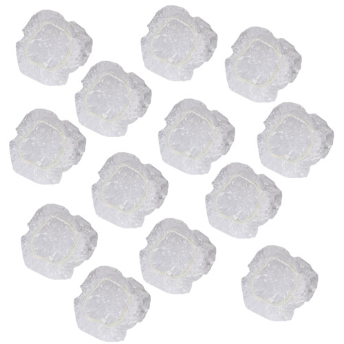 100pcs Disposable Clear Shower Water Ear Protector Cover 2