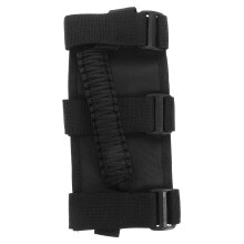 Portable Black Nylon Car Passenger Grab Handle for Jeep Vehicles