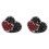 2 Pcs Cufflinks Decorative Shirt Buttons 1