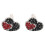 2 Pcs Cufflinks Decorative Shirt Buttons 10