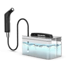 (Black) Wower Portable Electric Bidet for Personal Hygiene Cleaning 2.3L Shattaf Rechargeable Travel Camping Bidet Shower Sprayer