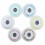 (Green light, 68) 4pcs LED Inline Skate Wheels 90A 80 76 72mm Light Up Wheels 1