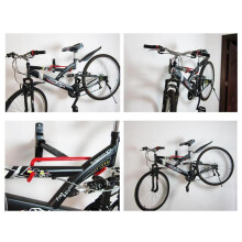 Bike Wandmontage Hanger Rek Rood Vergrendelingsmechanisme 1 Set