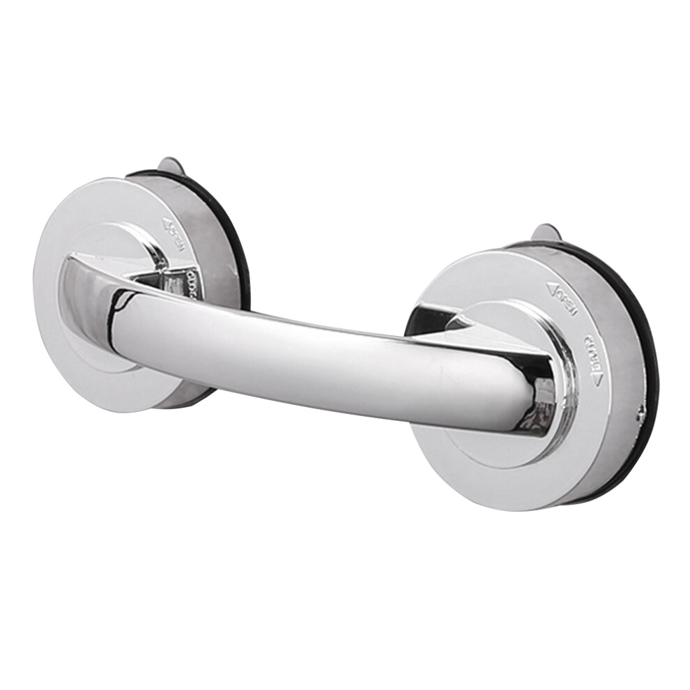 Vaguelly Elderly Restroom Handrails Bath Safety Grab Bar 1Pcs Silver