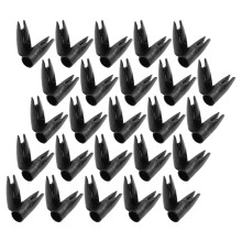 50pcs arrow tail protectors plastic nocks for hunting archery arrows