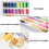 40 Rolls Embroidery Thread Rayon 120d Manual 11