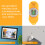 Studs Detection Tool Magnetic Screw For Wall Surface 1pack 9