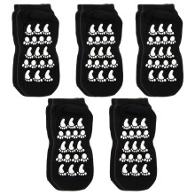 5 Pairs Grip Socks Low-Cut Comfortable Wear For Indoor Play