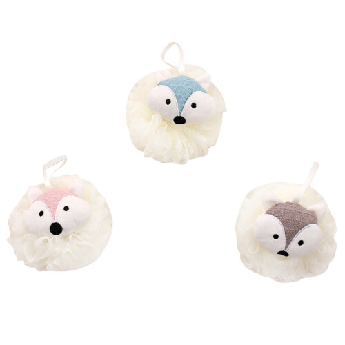3Pcs Bubble Bath Balls Pe Material Bathroom Shower Tool Assorted