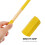 Bamboo Drumstick Durable 1 Pair Round Stick Shape 9