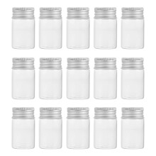 Worgeous Sample Bottles Glass Vials Transparent Glass 50pcs 20ml