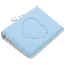 Photocard Holder Scrapbook Album Heart Child Sky-Blue