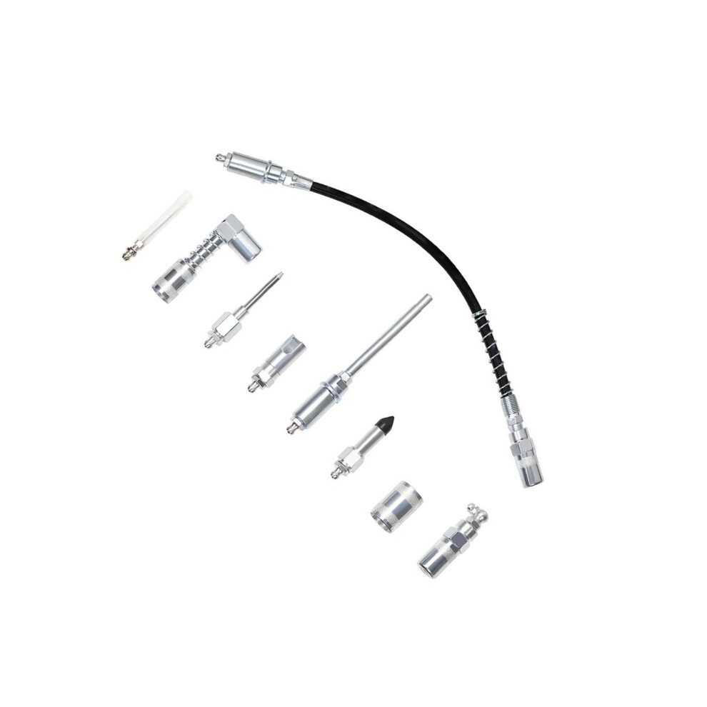 9 Pieces Grease Coupler Kit High Hardness Alloy Steel Greang Accessory-image-OPC-PJX8X9W-NEW