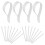 Snare Drum Wire Mounting Straps Pet 20pcs 7.1in 7