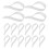Snare Drum Wire Mounting Straps Pet 20pcs 7.1in 1