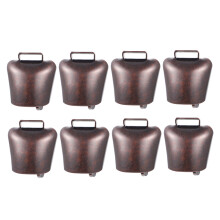 Worgeous 8 Pcs Gate Bronze Bells For Cattle Horses And Sheep