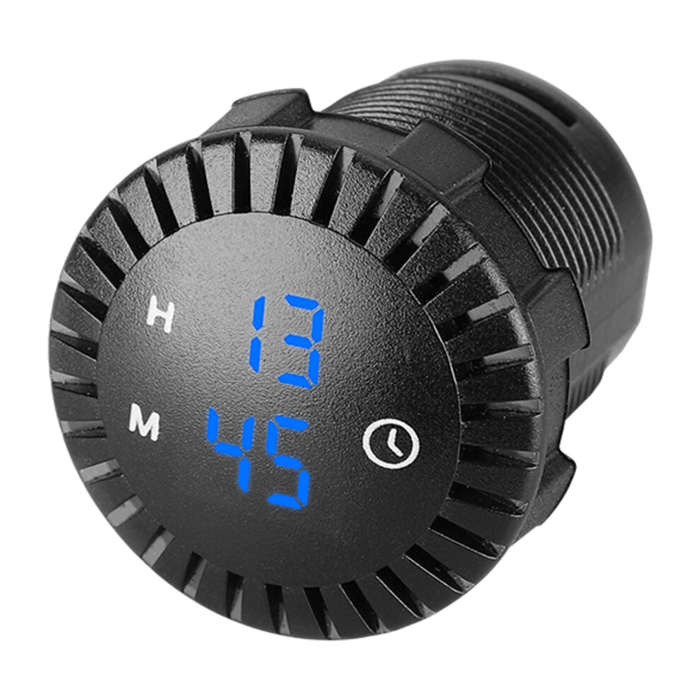 ( 36X51mm) 12V/24V Touch Digital Clock 24 Hours Premium Replaces For Truck Car Blue/Light 9083546041899