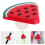 10 Pcs Handheld Flower Basket Straw Accessories Patch 11