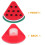 10 Pcs Handheld Flower Basket Straw Accessories Patch 8