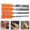 Raindrops 4 Pcs Craft Carving Flat Tip Woodworking 2