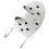 Raindrops Wall Mounted Iron Holder Plastic Storage 1pcs 4