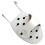 Raindrops Wall Mounted Iron Holder Plastic Storage 1pcs 7