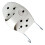 Raindrops Wall Mounted Iron Holder Plastic Storage 1pcs 6