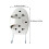 Raindrops Wall Mounted Iron Holder Plastic Storage 1pcs 2