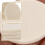 20 Pcs Laminate Sponge Mat 4.5x4.5cm White 8